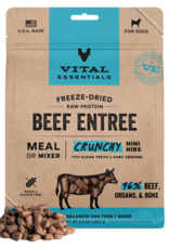 Vital Essentials Vital Essentials Freeze Dried Mini Nibs Crunchy Beef