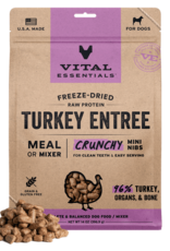 Vital Essentials Vital Essentials Freeze Dried Mini Nibs Crunchy Turkey