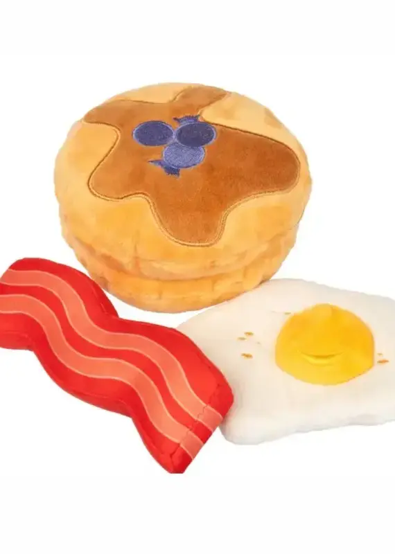 FuzzYard FuzzYard Dog's Breakfast Plush Dog Toy 3pk