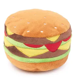FuzzYard FuzzYard Plush Hamburger Dog Toy