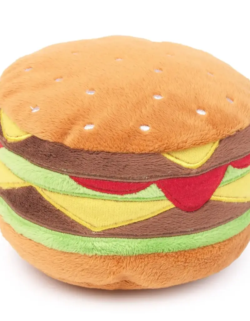 FuzzYard FuzzYard Plush Hamburger Dog Toy