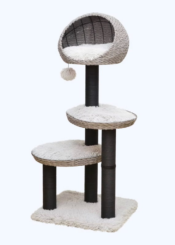 Pet Pals Pet Pals Tundra Handwoven 4-Level Cat Tree