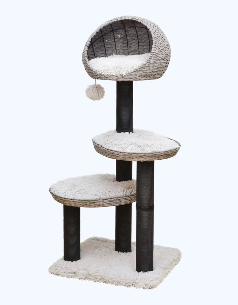 Pet Pals Pet Pals Tundra Handwoven 4-Level Cat Tree