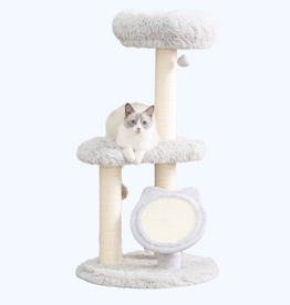Pet Pals Pet Pals Rockview Mid-Century Modern 3-Level Cat Tree