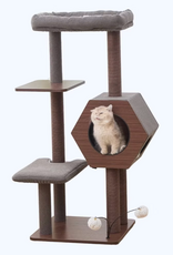 Pet Pals Pet Pals Wagon 2.0 Mid-Century Modern 5-Level Cat Tree