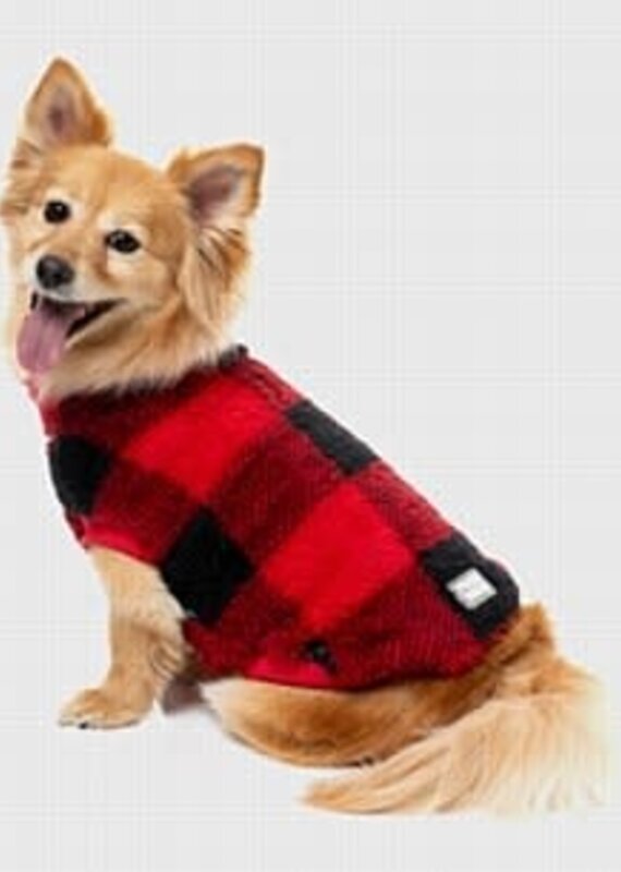 FuzzYard FuzzYard Checkered Teddy Sweater