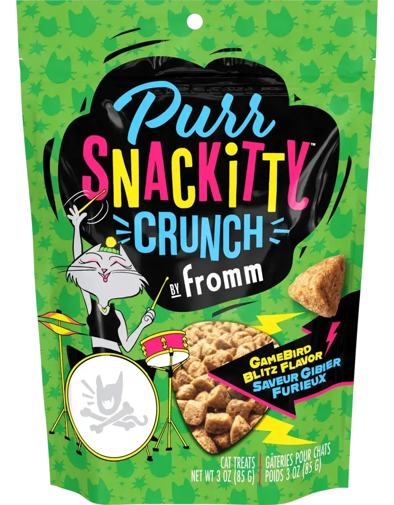 Fromm Fromm Purrsnackitty Crunch Treat 3oz