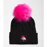 The North Face Oh Mega Fur Pom Beanie