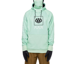 686 bonded hoodie top
