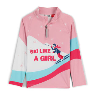 Spyder BITSY REFLECT GJr  ZIP T-NECK