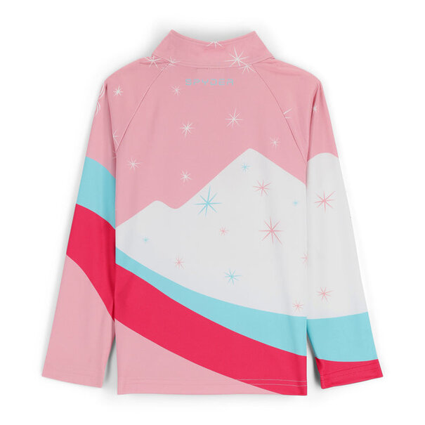 Spyder Spyder BITSY REFLECT GJr  ZIP T-NECK