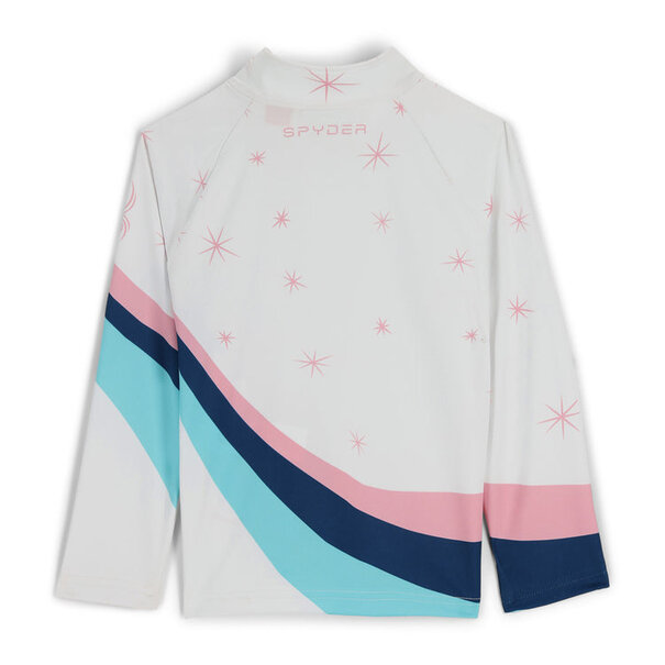 Spyder Spyder BITSY REFLECT GJr  ZIP T-NECK