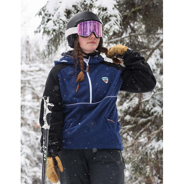 Ski The East Ski The East Trekker Half Zip Hooded Fleece