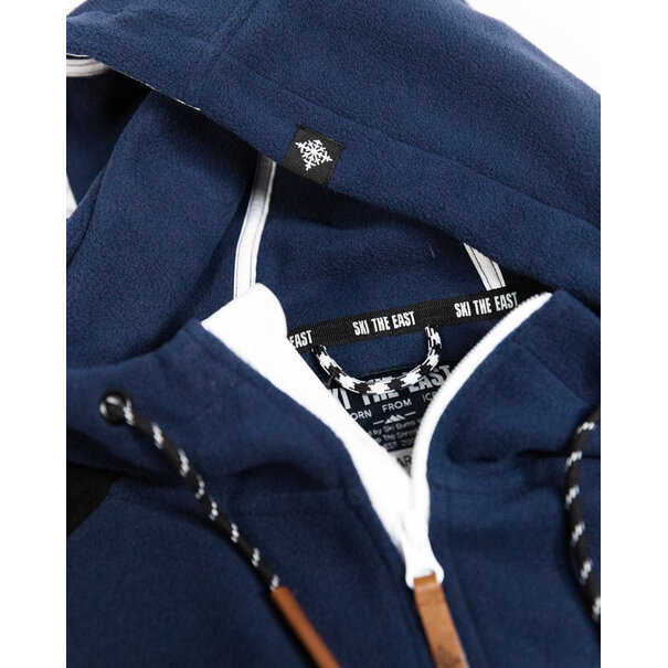 Ski The East Ski The East Trekker Half Zip Hooded Fleece