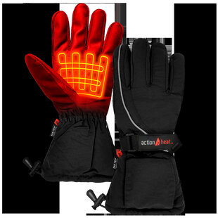 ActionHeat AA Battery Heated W Snow Gloves