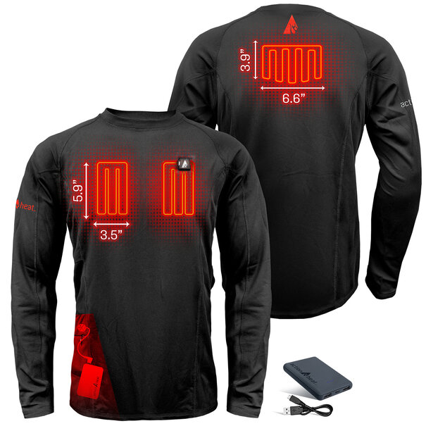 Actionheat ActionHeat 5V Heated Base Layer Shirt (5242)
