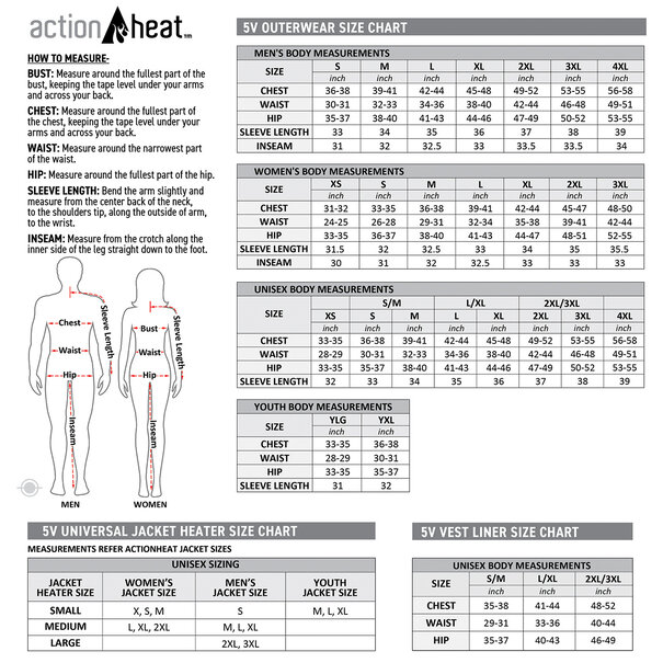 Actionheat ActionHeat 5V Heated Base Layer Shirt (5242)