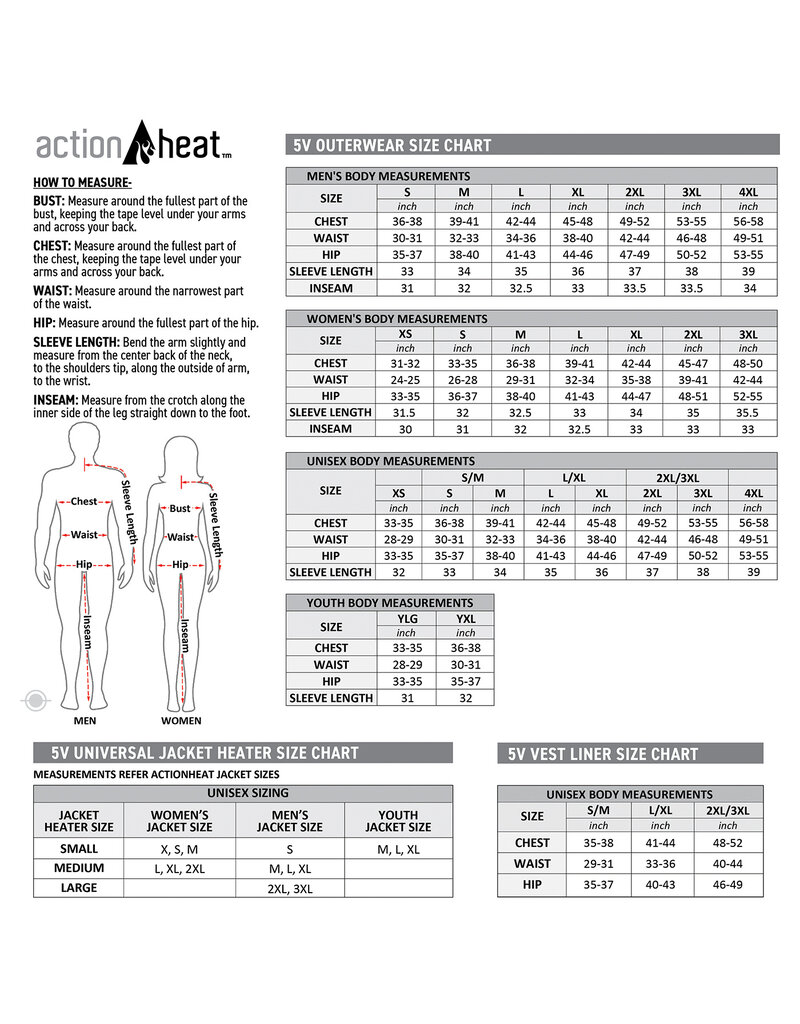 Actionheat ActionHeat 5V Heated Base Layer Shirt