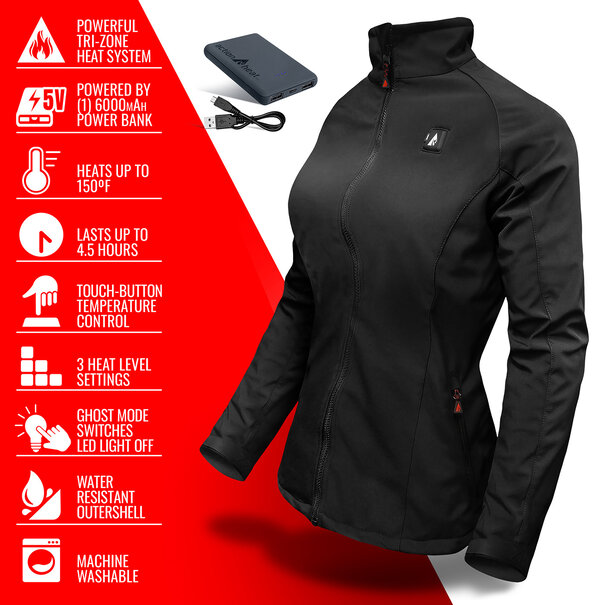 Actionheat ActionHeat 5V Softshell W Heated Jacket