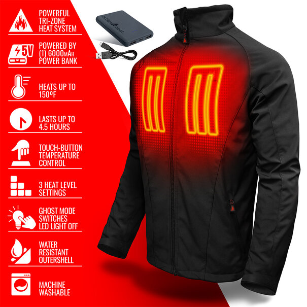 Actionheat ActionHeat 5V Softshell Heated Jacket