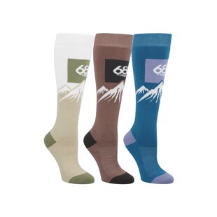 686 Snow Caps W Sock (3-Pack) (5242)