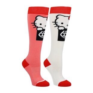 686 Hello Kitty W Sock (3-Pack) (5242)