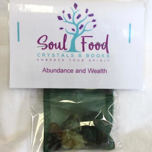 Abundance and Wealth Crystal Kit - Soul Food Crystals