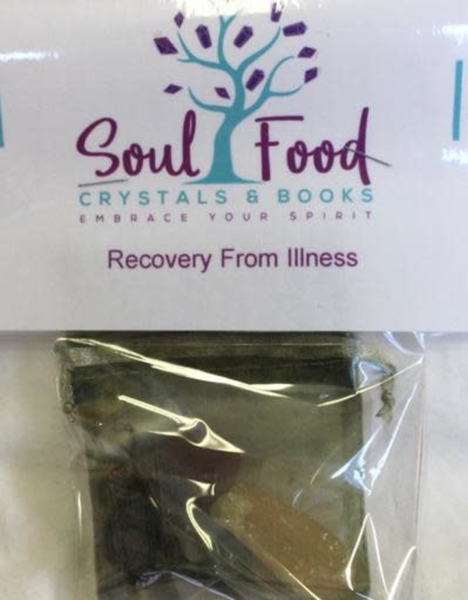 Recovery From Illness Crystal Kit Soul Food Crystals and Books