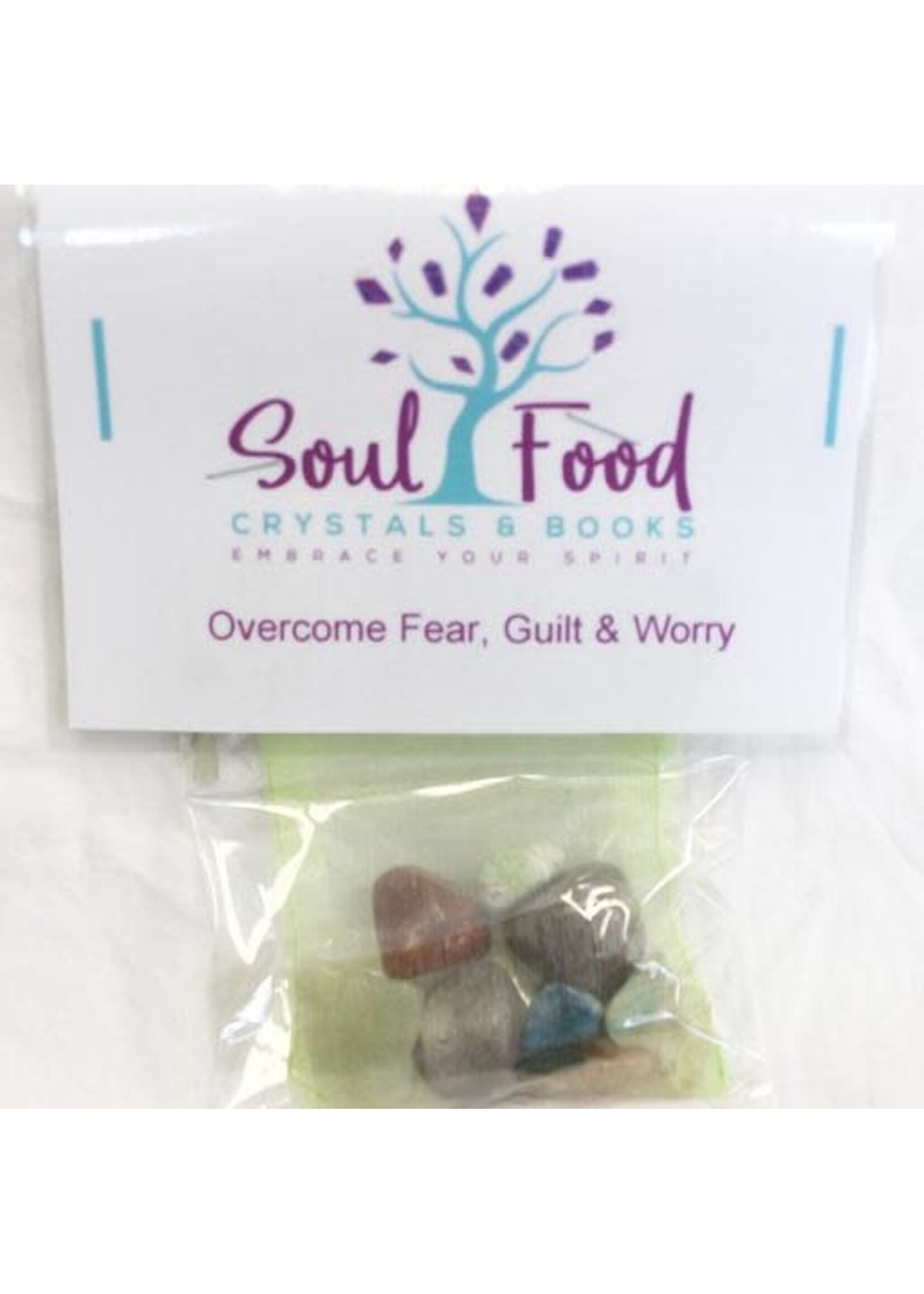 Overcome Fear, Guilt and Worry Crystal Kits