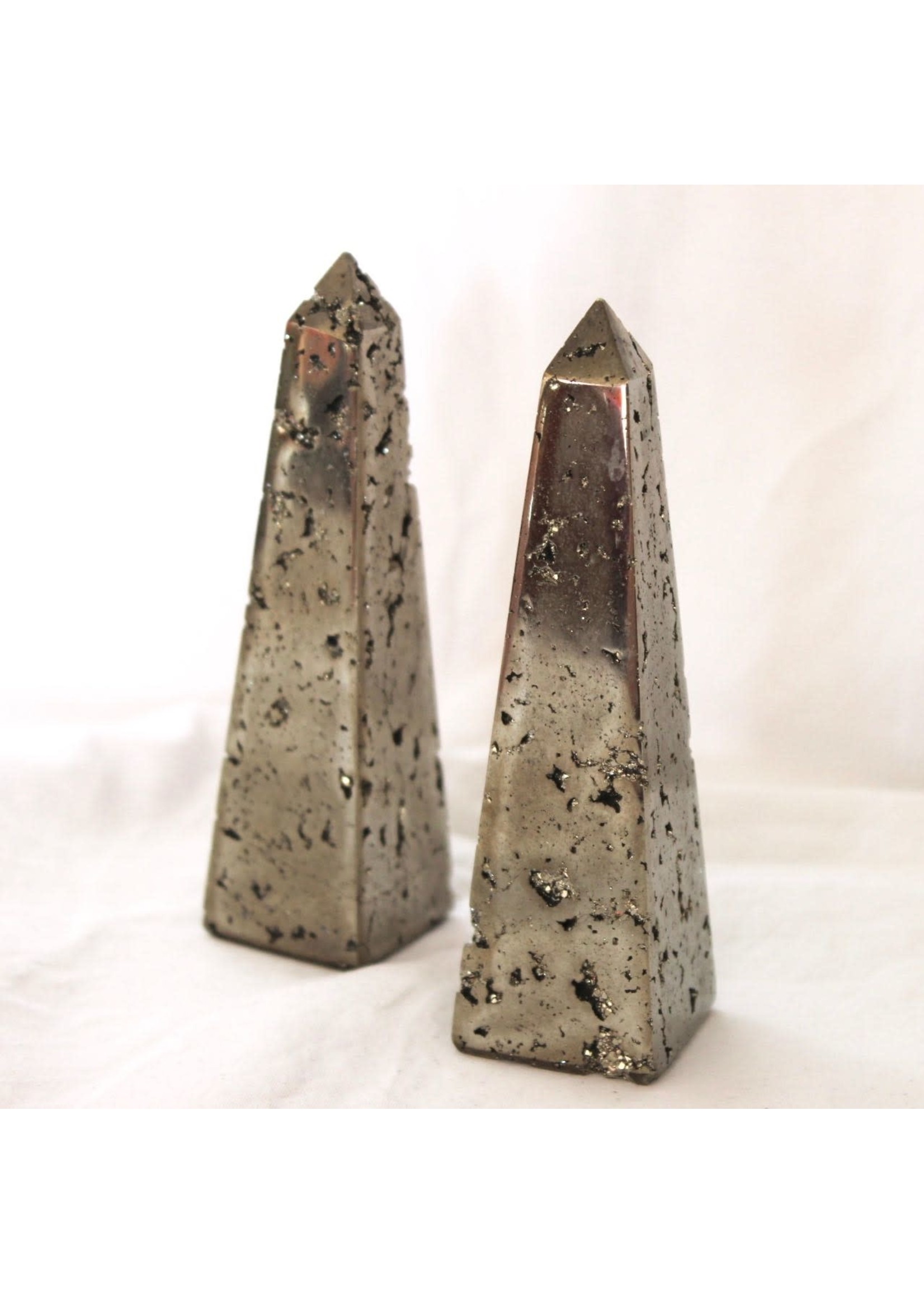 Pyrite Obelisks for touching the sun