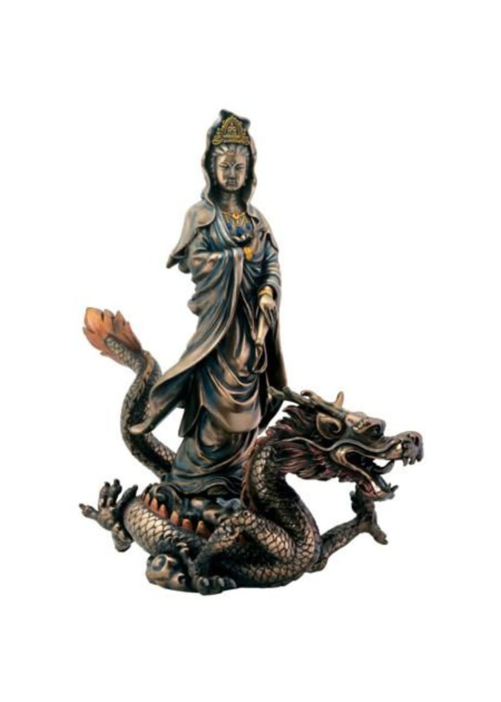 Kuan Yin with Dragon