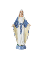 Our Lady of Grace ~ Mother Mary Statue ceramic