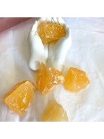 Orange Calcite Rough Tumbled