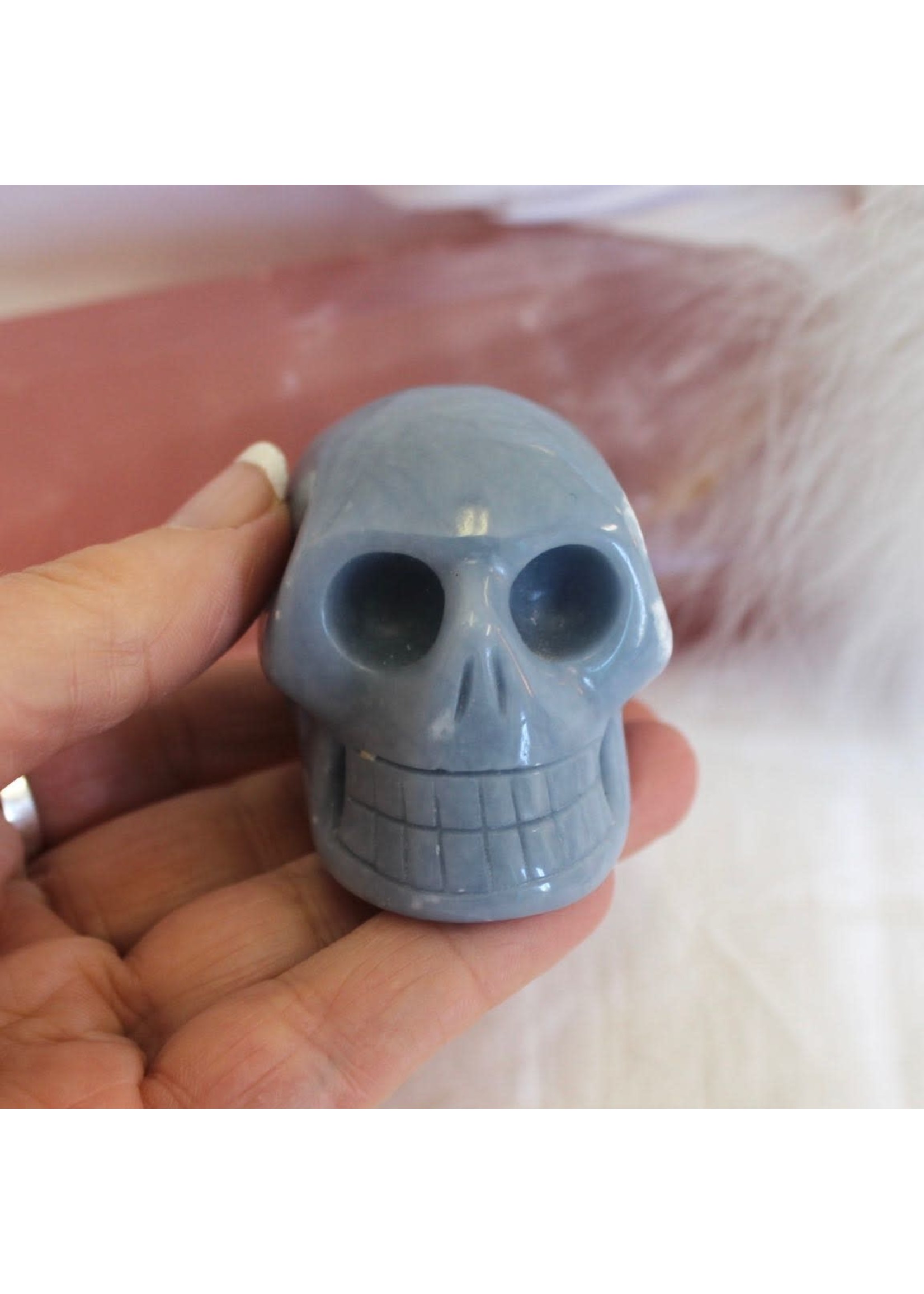 Angelite Skulls for wisdom of the Angels