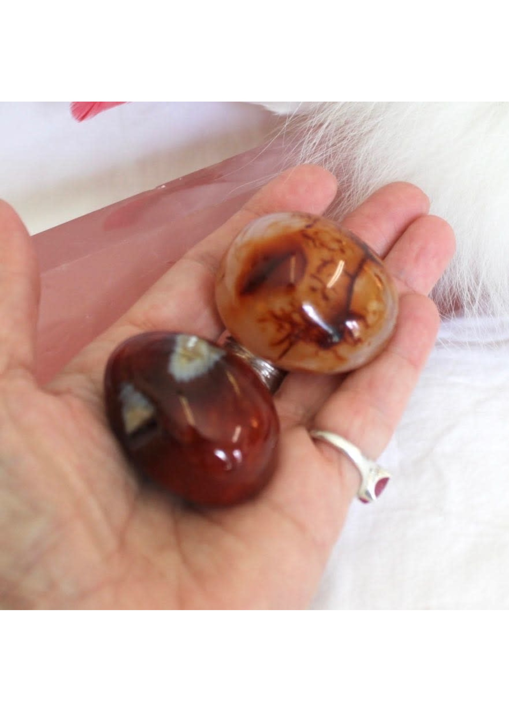 Carnelian Polished - Madagascar for creativity, courage, passion, love