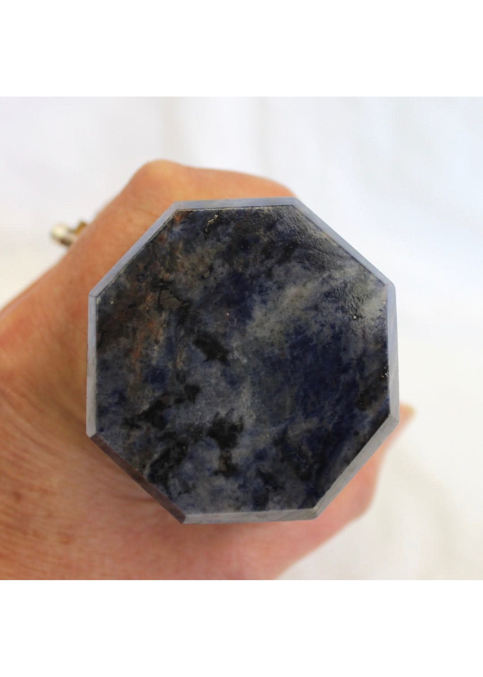 Sodalite 8-sided Tower for