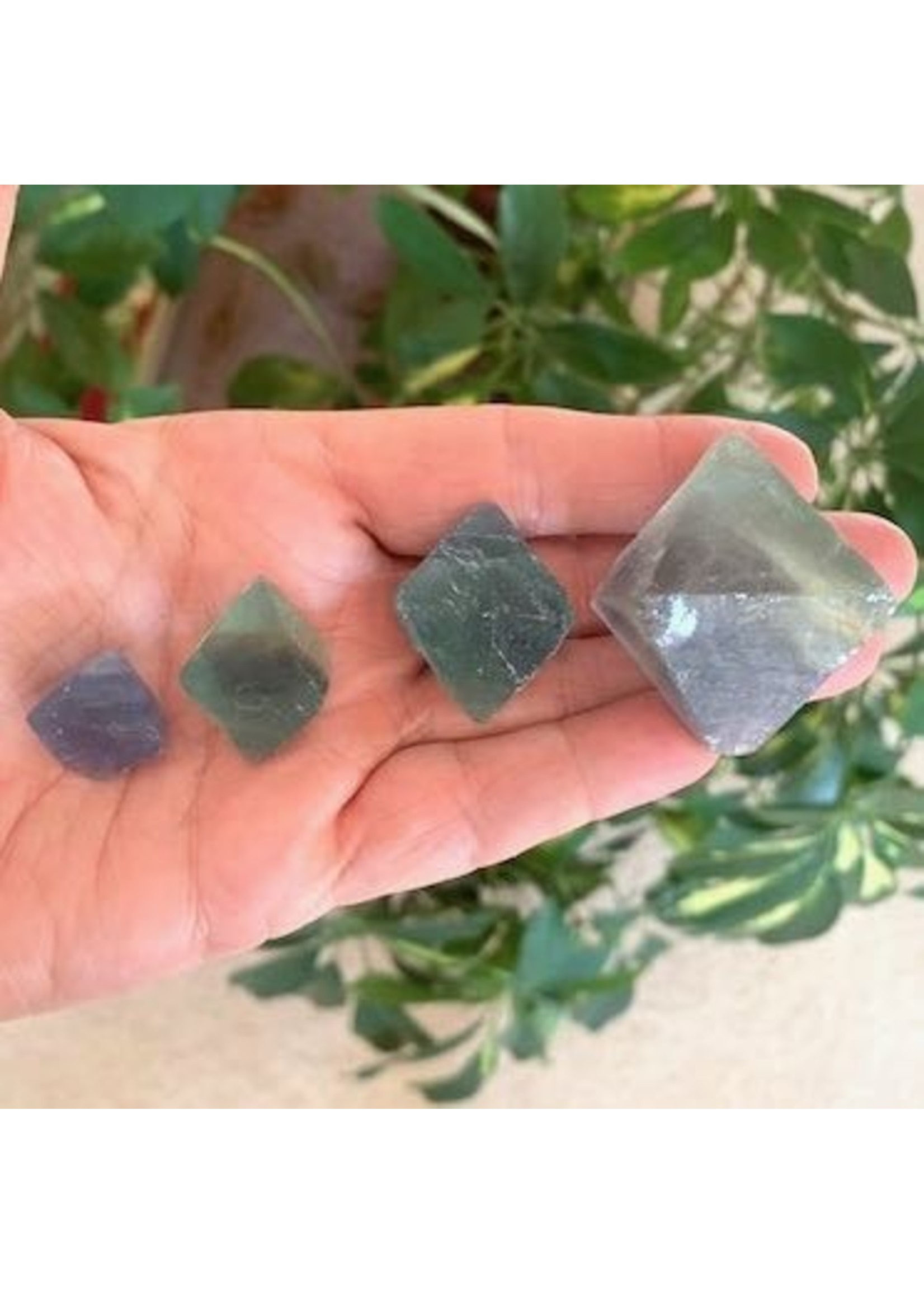 Fluorite Octahedrons Sacred Geometry for finding your soul's path