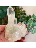 Quartz with Fuchsite Phantoms Clusters *RARE* for opening the heart