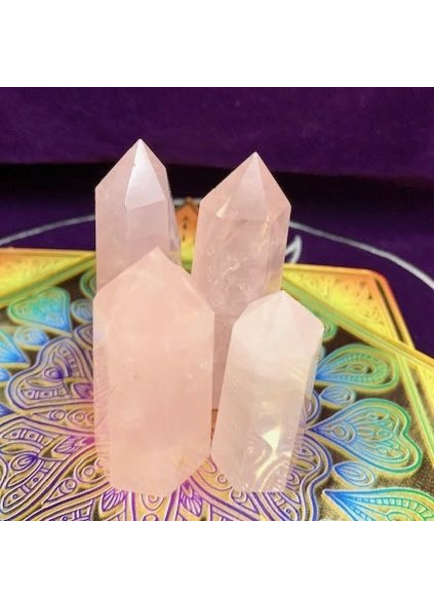 Lovely Rose Quartz Generators for expanding love