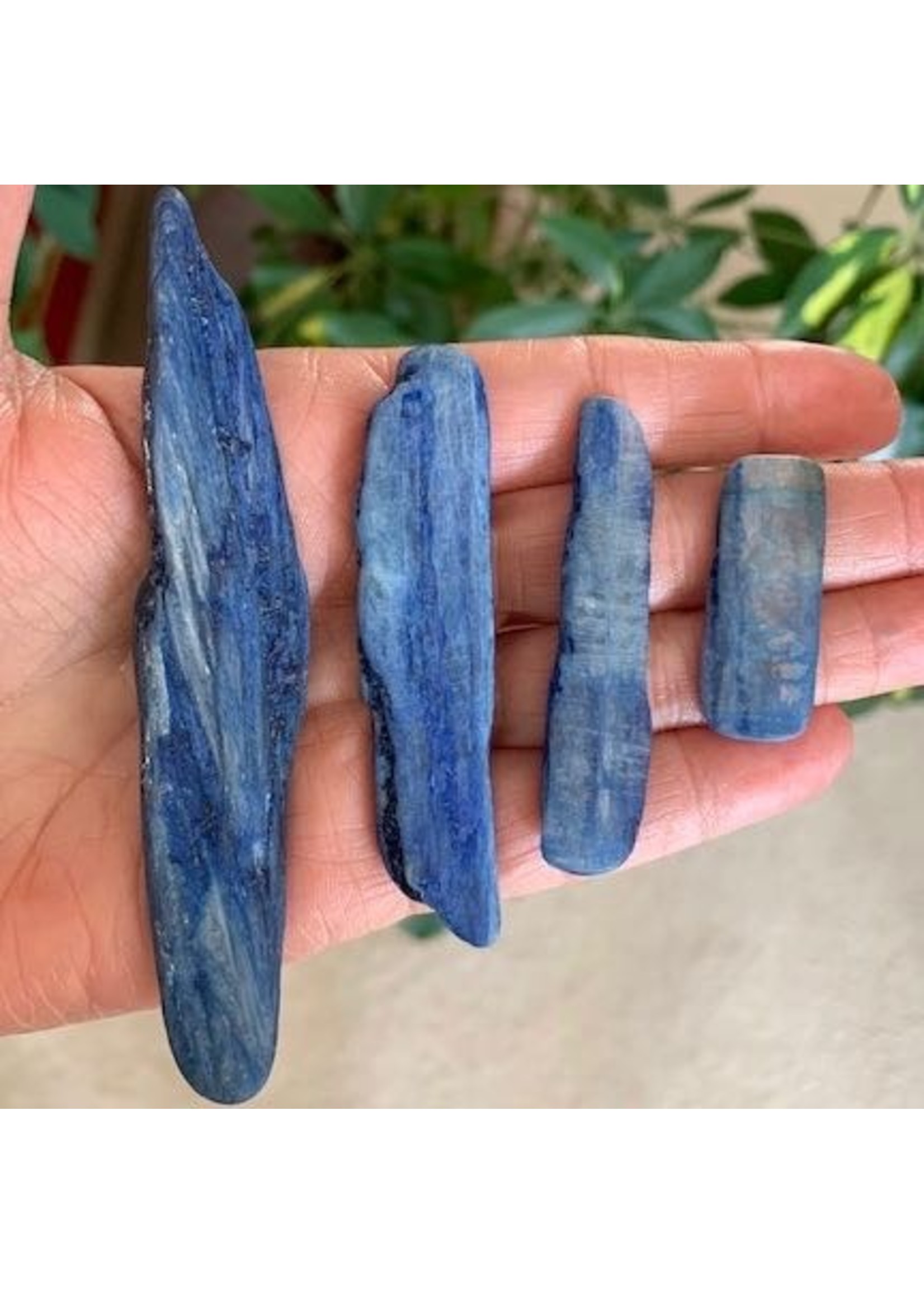 Indigo Kyanite Tumbled for speaking your truth