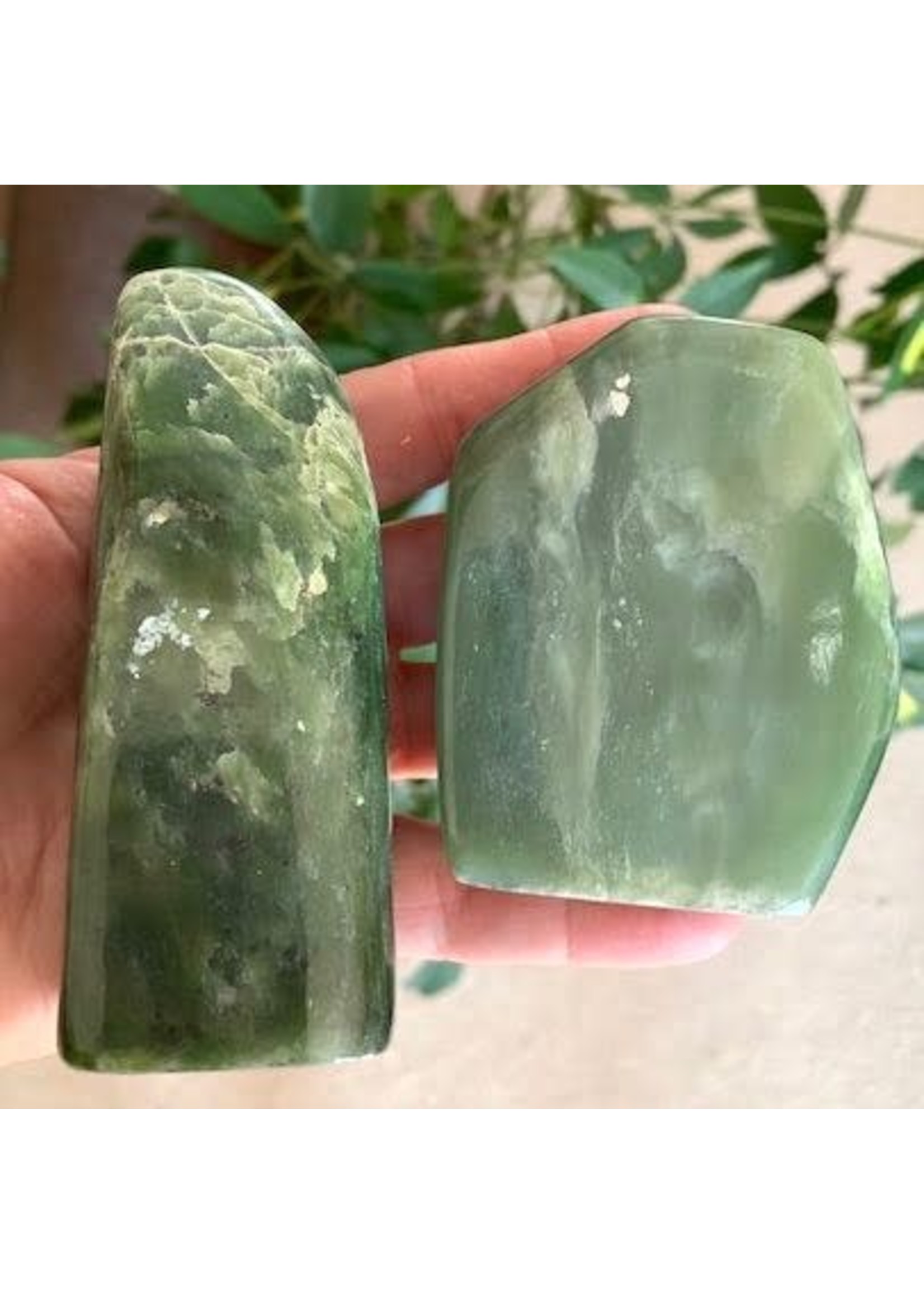 Jade Freeform for strength and luck