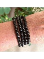 Crystal Bracelet - Shungite 6mm