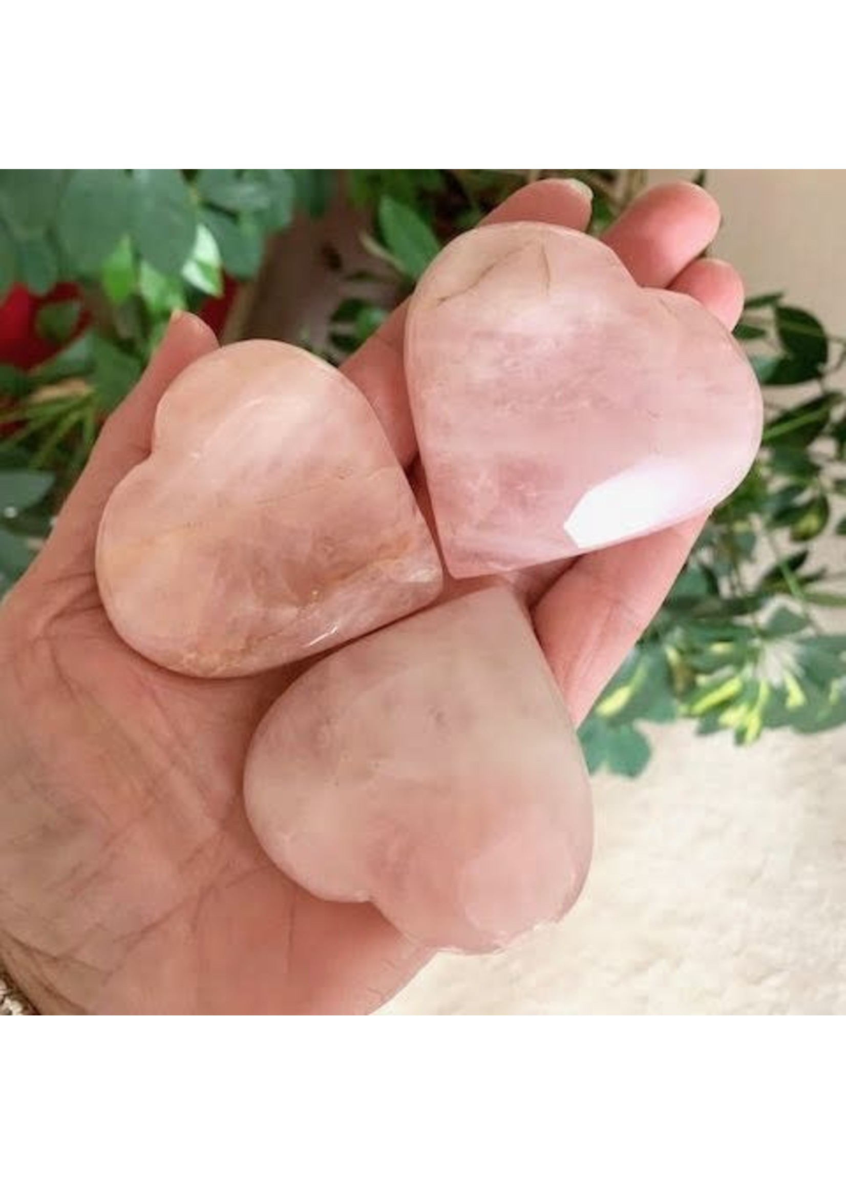 Rose Quartz Heart Sphere Holders