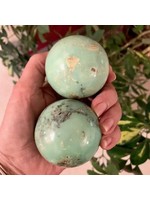 Chrysoprase Spheres for Calm