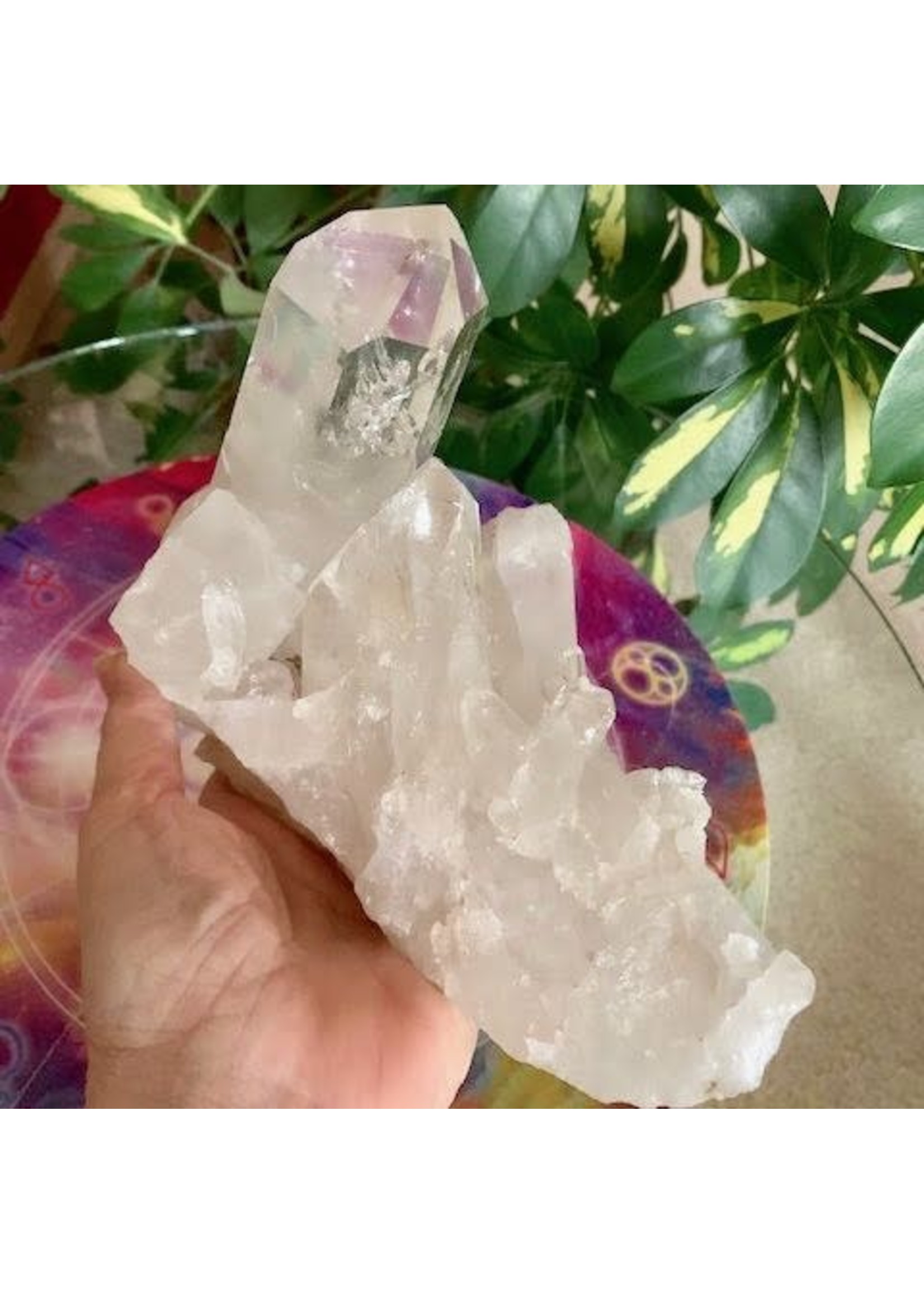 Quartz Clusters for magnifying intentions