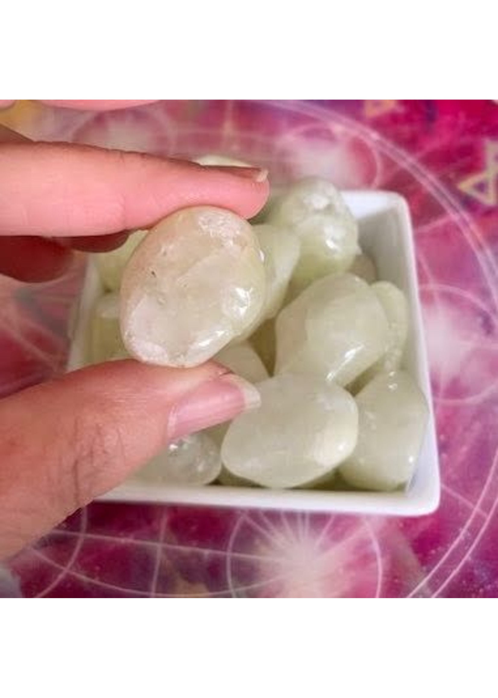 Sulphur in Quartz Polished for clearing