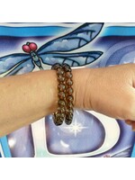 Crystal Bracelet - Smoky Quartz 8mm