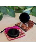 Obsidian Travel Scrying Mirror for seeing possibilities