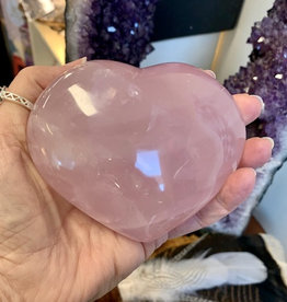 Rose Quartz Hearts for giving, receiving and expanding love