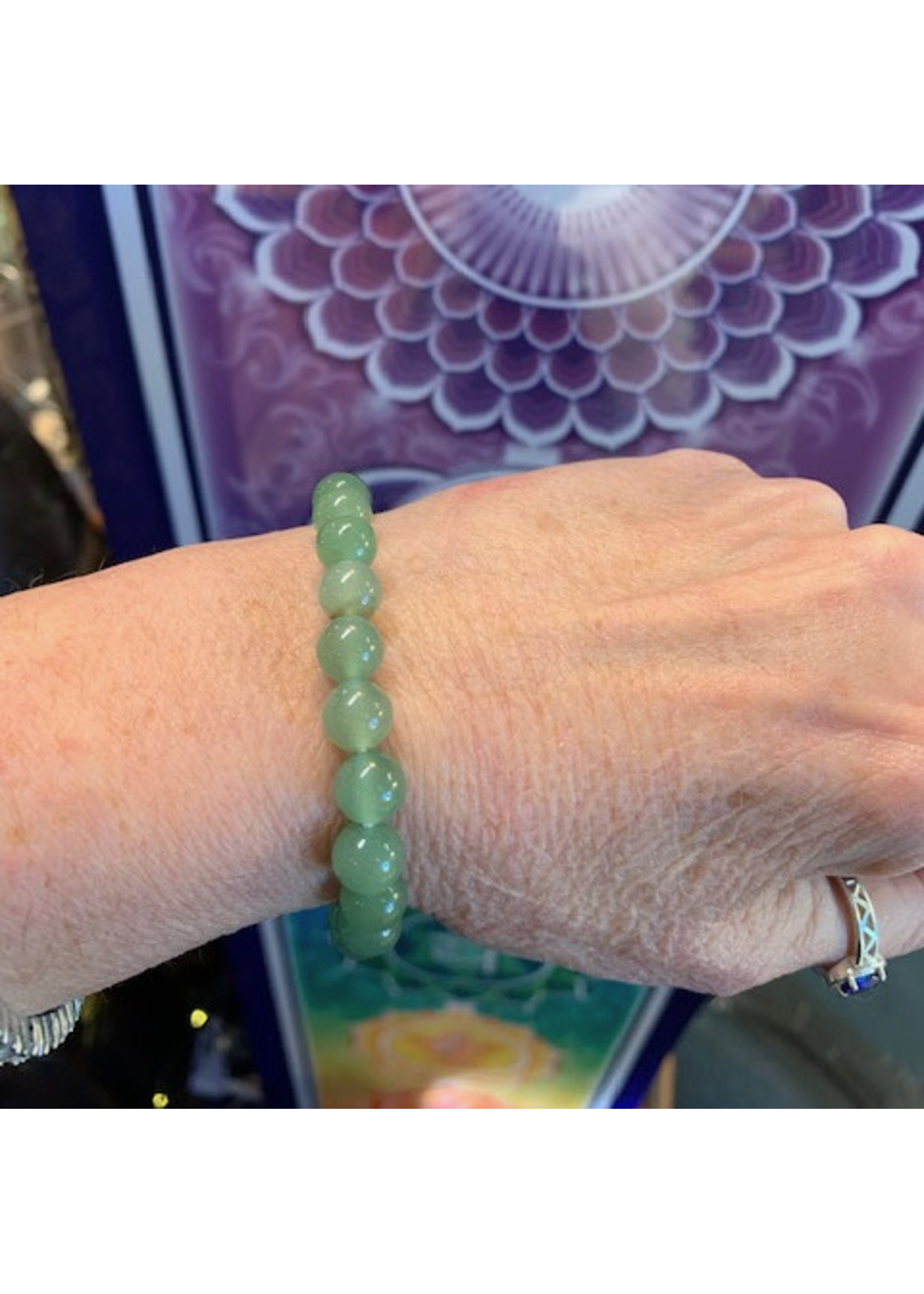 Crystal Bracelet - Green Aventurine
